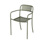 chaise jardin modélisation 3d de meuble low poly